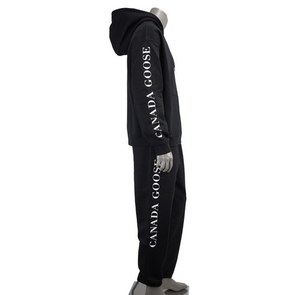 CANADA GOOSE カナダグース ROVE GRAHIC/ロゴ プリント グラフィック ジップパーカ×ジョガーパンツ　セットアップ　上下セット/1540M1×1287M2  9061の画像