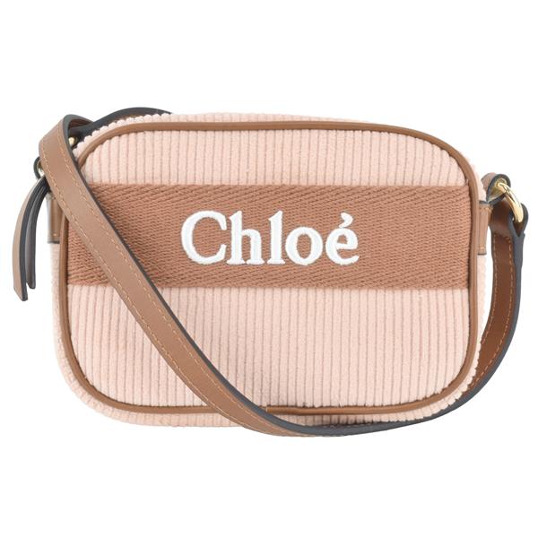 Chloe クロエ LOGO MINI SHOULDER BAG/コーデュロイ ロゴ ミニ 