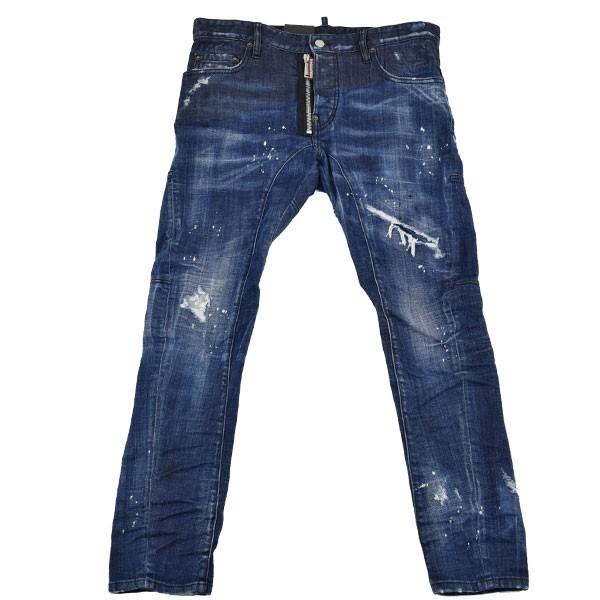 DSQUARED2 ディースクエアード 「Dark Worked Vertical Slash Tidy