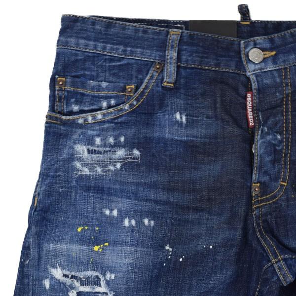 DSQUARED2 ディースクエアード YELLOW RIPPED SPOTS SEXY TWIST DSQUARED2 ディースクエアード YELLOW RIPPED SPOTS SEXY TWIST