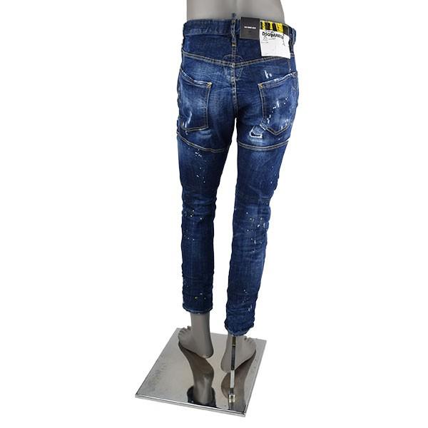 DSQUARED2 ディースクエアード YELLOW RIPPED SPOTS WASH TIDY DSQUARED2 ディースクエアード YELLOW RIPPED SPOTS WASH TIDY