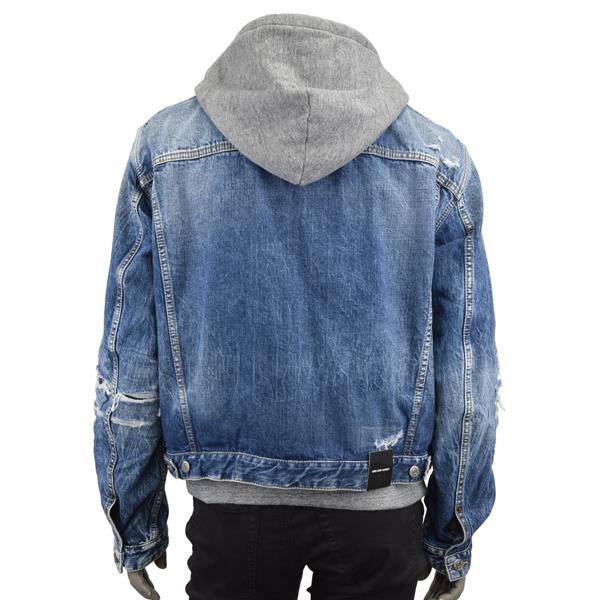 DSQUARED2 ディースクエアード OVER JEAN JACKET/レイヤード G DSQUARED2 ディースクエアード OVER JEAN JACKET/レイヤード G