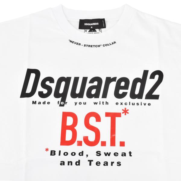 DSQUARED2（ディースクエアード） LOOSE FIT BLOOD SWEAT TEARS T 