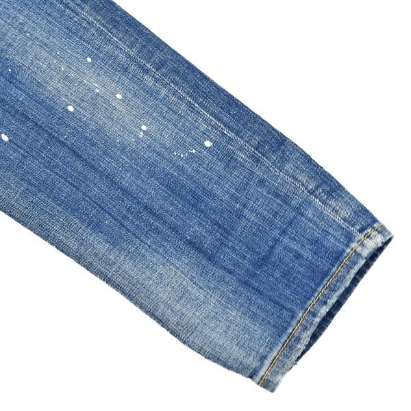 DSQUARED2 ディースクエアード RIPPED WHITE SPOTS WASHジーンズ DSQUARED2 ディースクエアード RIPPED WHITE SPOTS WASHジーンズ