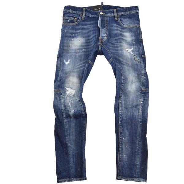 DSQUARED2 ディースクエアード MEDIUM WASH 4 TIDY BIKER JEANS DSQUARED2 ディースクエアード MEDIUM WASH 4 TIDY BIKER JEANS