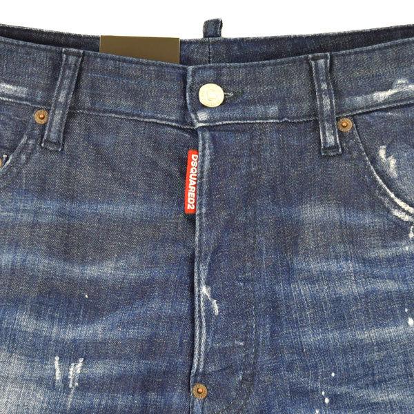 DSQUARED2 ディースクエアード DARK WASH 2 COMBAT JEANS DSQUARED2 ディースクエアード DARK WASH 2 COMBAT JEANS