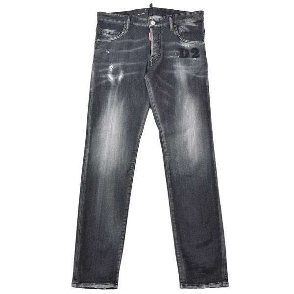 DSQUARED2 ディースクエアード BLACK 1 CLEAN WASH/ウォッシュ DSQUARED2 ディースクエアード BLACK 1 CLEAN WASH/ウォッシュ