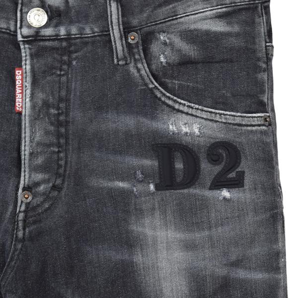 DSQUARED2 ディースクエアード BLACK 1 CLEAN WASH/ウォッシュ DSQUARED2 ディースクエアード BLACK 1 CLEAN WASH/ウォッシュ