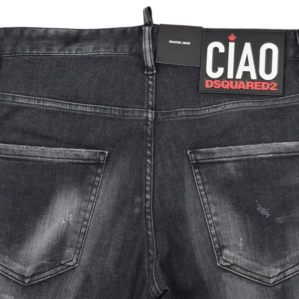 DSQUARED2 ディースクエアード BLACK 1 CLEAN WASH/ウォッシュ加工 