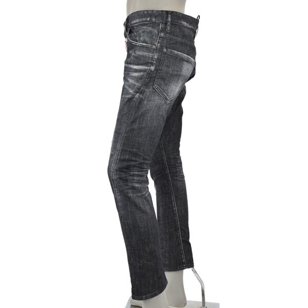 DSQUARED2（ディースクエアード） EASY BLACK WASH SEXY TWIST JEAN