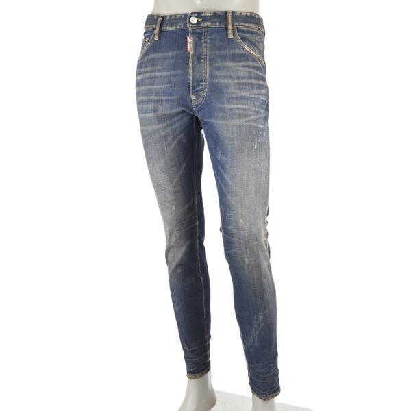 DSQUARED2 ディースクエアード DARK SEDONA WASH RELAX LONG CROTCH 