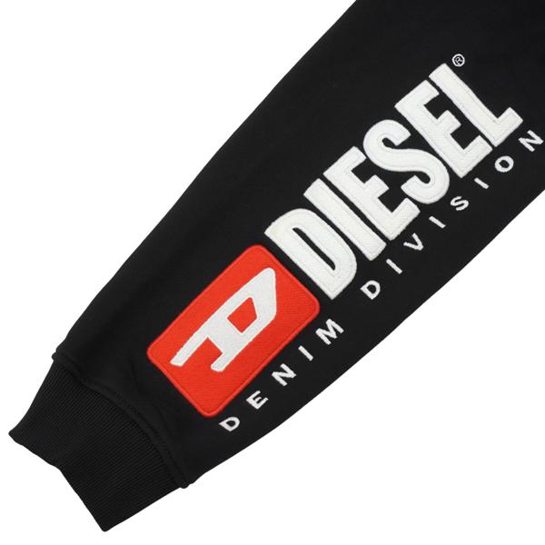 DIESEL ディーゼル S-BOXT-ZIP-HOOD-DIV/刺繍ロゴ ジップパーカー　セットアップ可/A20022 0GEAD 9XX_5