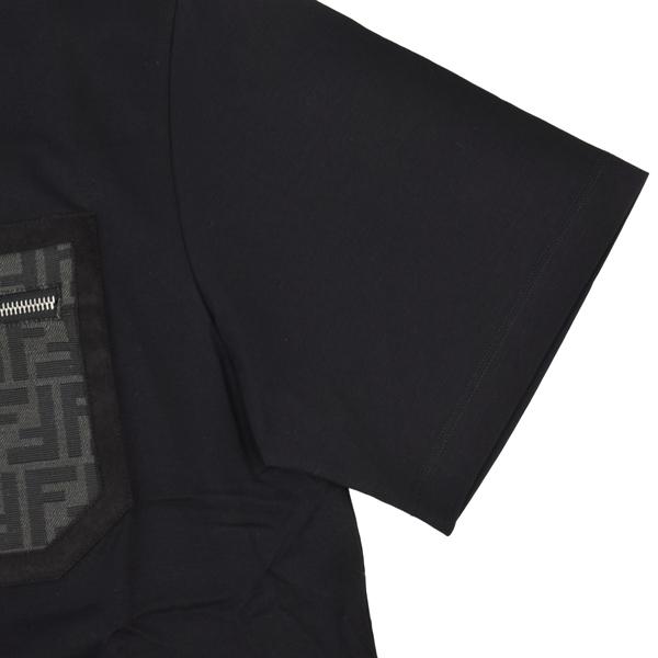 FENDI フェンディ FFジャカードポケット Tシャツ/FY1257 APM4 F0QA1 