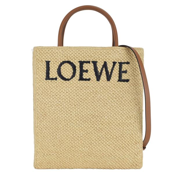 LOEWE ロエベ スタンダード A4 RAFFIA TOTE BAG/トートバッグ 