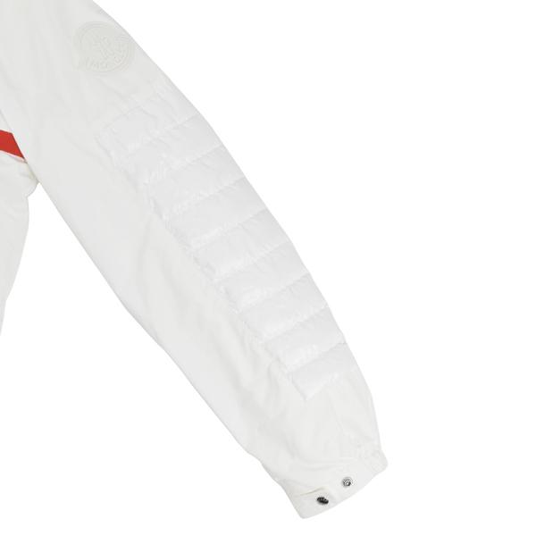 【公式】 MONCLER モンクレール OLARGUES　トリコロールライン ロゴ ブルゾン /ホワイト/ 1B50A 54A91 034 【1613006002】(57720円)