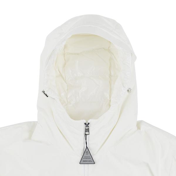 【公式】 MONCLER モンクレール OLARGUES　トリコロールライン ロゴ ブルゾン /ホワイト/ 1B50A 54A91 034 【1613006002】(57720円)