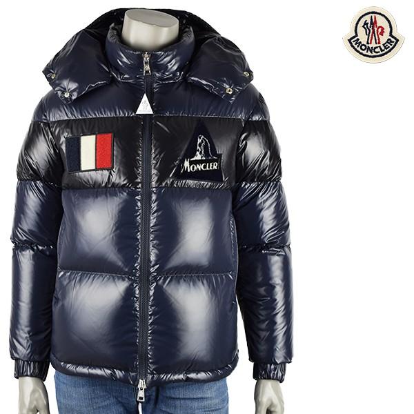 Moncler モンクレール Gary カラーブロック ダウンジャケット ダークネイビー 650 742 Www Purrworld Com