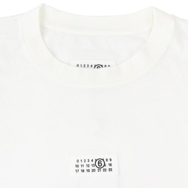 MM6 Maison Margiela エムエムシックス T-shirt with numeric logo 