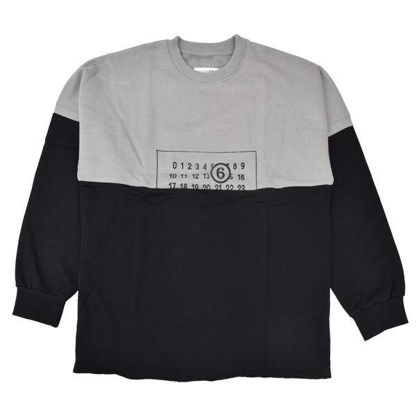 MM6 Maison Margielaキッズ リカットスウェットシャツ大人もOK MM6 Maison Margiela エムエムシックス キッズ リカットスウェット