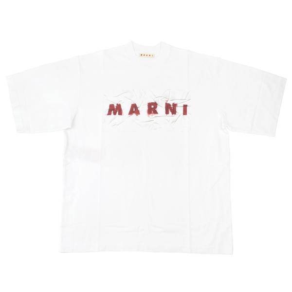 MARNI マルニ BIG LOGO T-SHIRT /マキシリンクルエフェクト