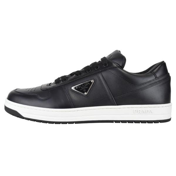 PRADA プラダ ダウンタウン レザースニーカー トライアングル PRADA プラダ ダウンタウン レザースニーカー トライアングル