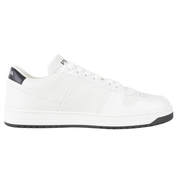 PRADA プラダ DOWNTOWN/トライアングルロゴ プレート レザー