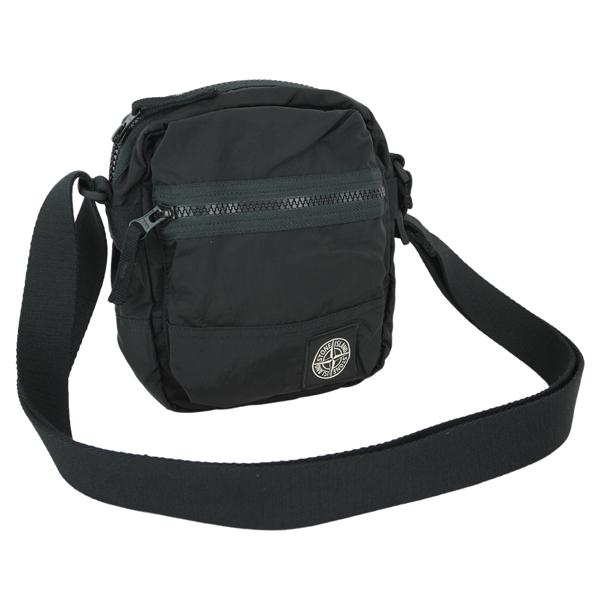 STONE ISLAND ストーンアイランド CROSS BODY BAG/コンパスロゴ パッチ 