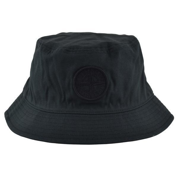 STONE ISLAND（ストーン アイランド） 刺繍ロゴ バケットハット/K2S15