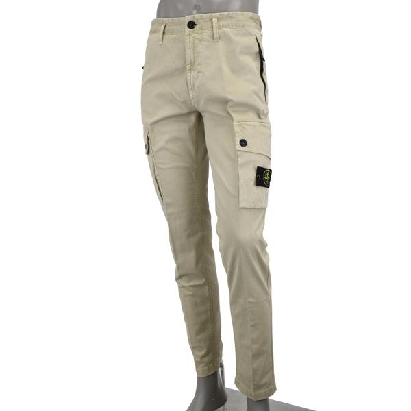 STONE ISLAND ストーンアイランド STRETCH ORGANIC BROKEN TWILL COTTON/カーゴ パンツ/K2S15 3100034.S00L1  V019Aの画像