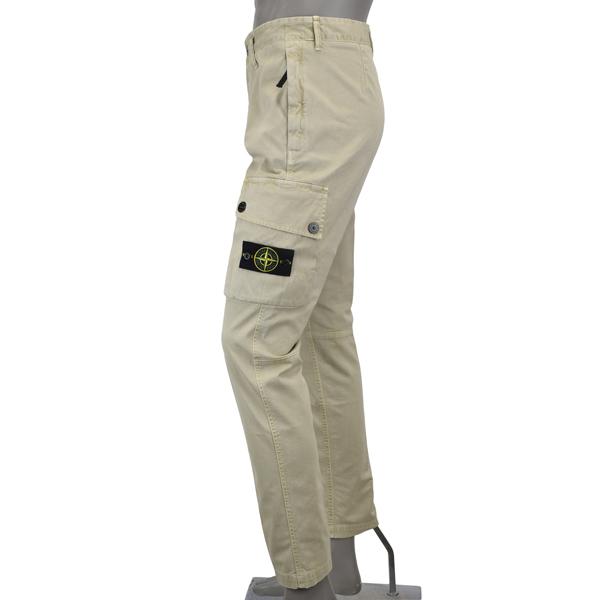 STONE ISLAND ストーンアイランド STRETCH ORGANIC BROKEN TWILL COTTON/カーゴ パンツ/K2S15 3100034.S00L1  V019Aの画像