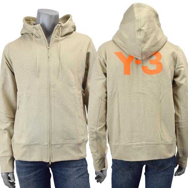 Y-3 ワイスリー CLASSIC BACK LOGO FULL-ZIP HOODIE/パーカー/カーキ/HT2296 KHAKI :y3