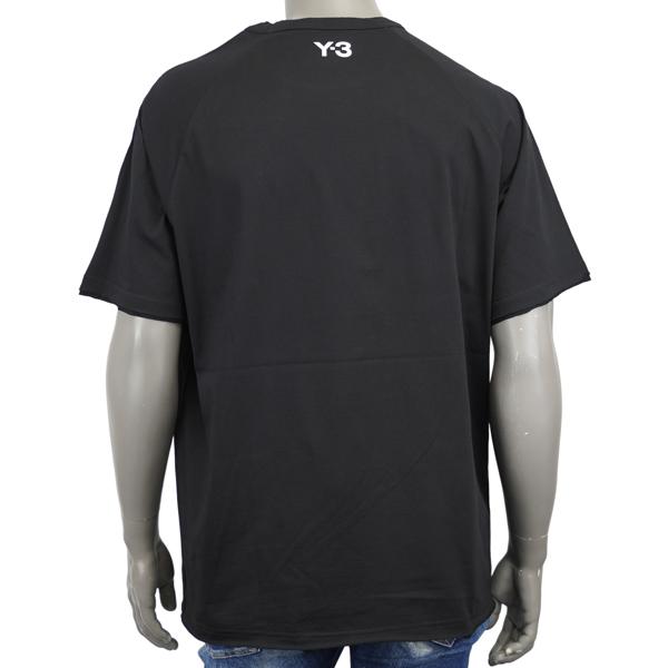 Y-3 ワイスリー RAW EDGE 3 STRIPES/ショルダースリーストライプ T