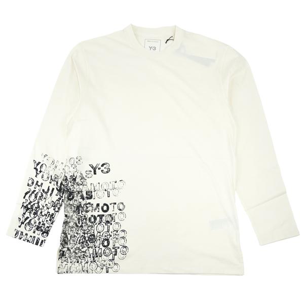 Y-3 ワイスリー GFX/グラフィック ロゴ 長袖Tシャツ ロンT/KR2238 