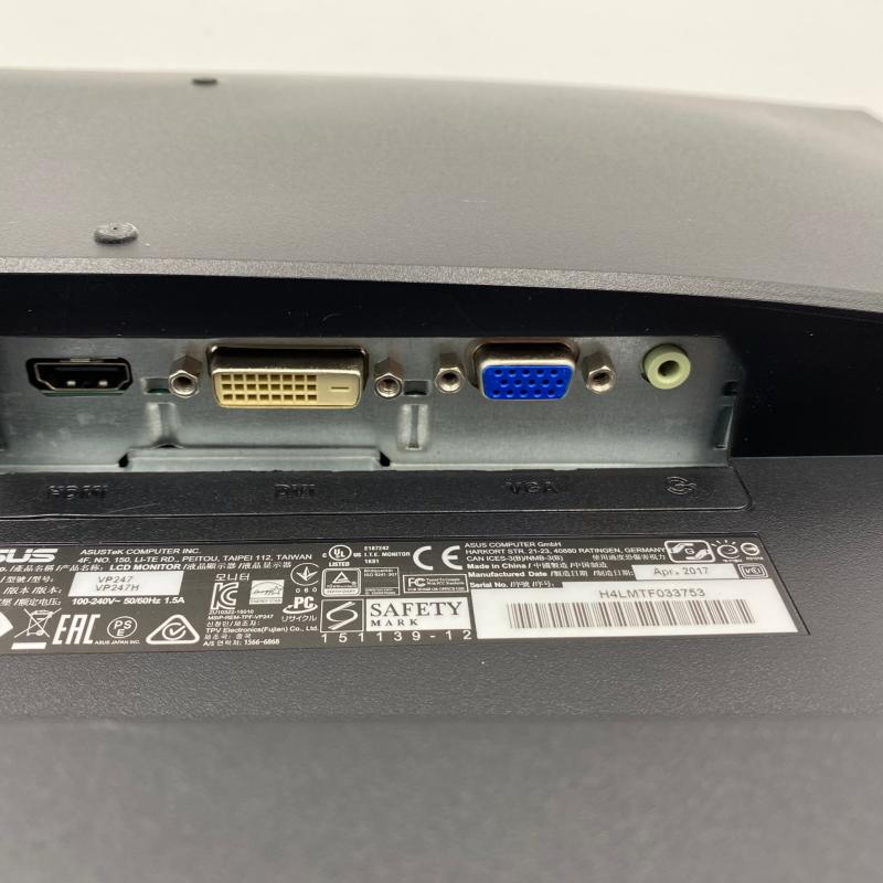 ASUS（エイスース） 中古ゲーミングモニター ASUS VP247H 23.6インチ