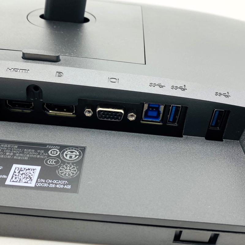 DELL P2222H HDMI 中古モニター 21.5インチ 22インチ ピボット DELL P2222H HDMI 中古モニター 21.5インチ 22インチ ピボット
