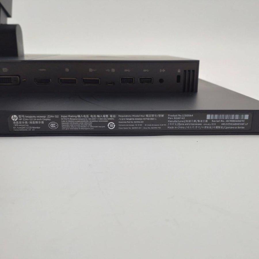 7384 7384　狭額　HP　Z24nG2　24型　TypeC　HDMI　IPS　LED 狭額 【公式通販】 LED IPS HDMI TypeC 24型 Z24nG2 HP ディスプレイ・モニター本体
