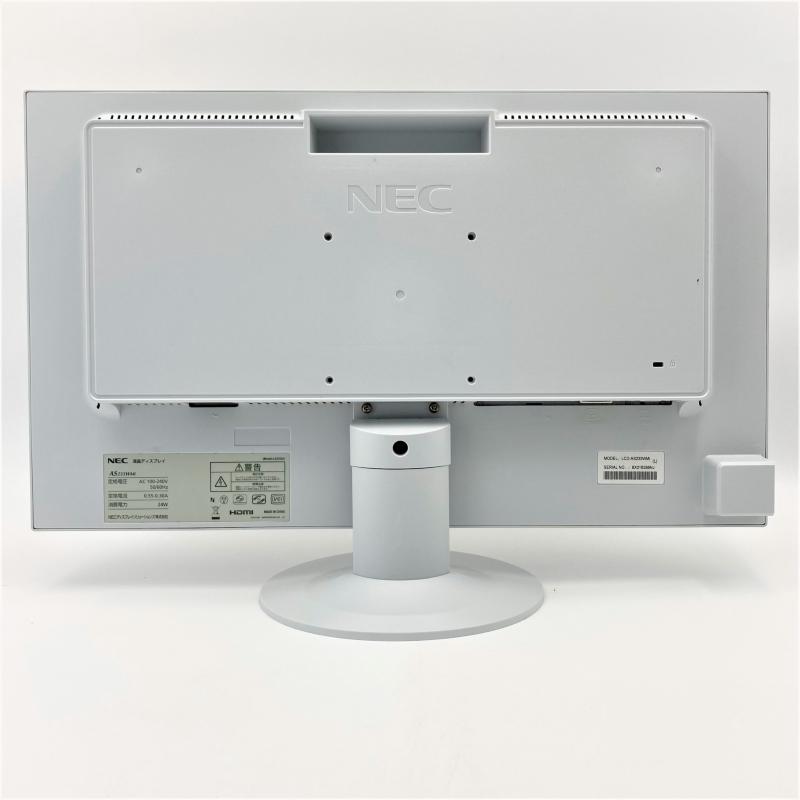 【北見市発】NEC 液晶ディスプレイ AS233WMi 白 ⓶ (E4076akmYM) NEC 中古モニター 23インチ NEC LCD-AS233WMI PCモニター HDMI IPS