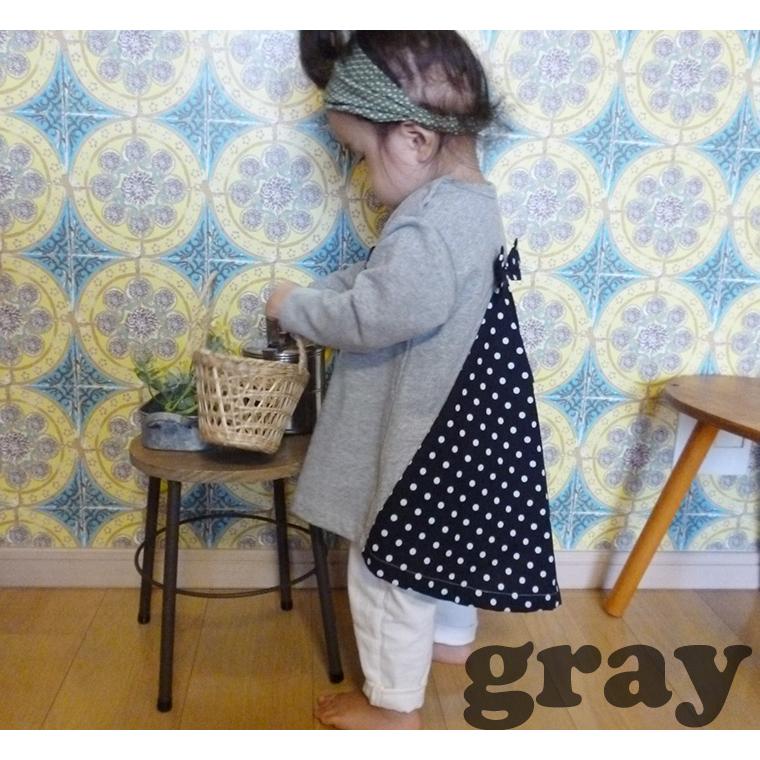 子供服 トップス 後ろ身ごろが長めのリボン長袖AラインＴシャツ日本製で安心44594050保育園メール便可13  赤ちゃん |  | 07