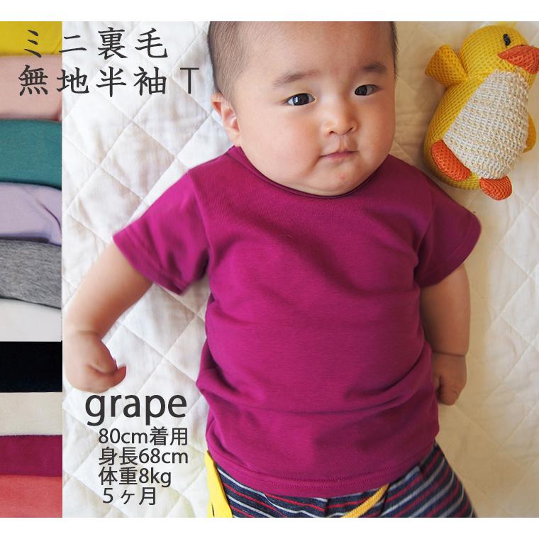 肌着キッズ子供服トップスミニ裏毛半袖Ｔカラバリ豊富シンプルな無地ノエル保育園4050メール便可13男の子 Ｔシャツ 赤ちゃん |  | 08