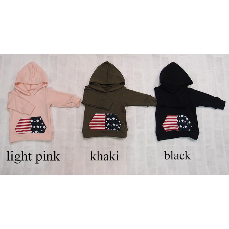 子供服 トップス アメリカパーカー伸縮性トレーナー軽い素材(80cm 90cm 95cm 100cm)9511保育園 |  | 01