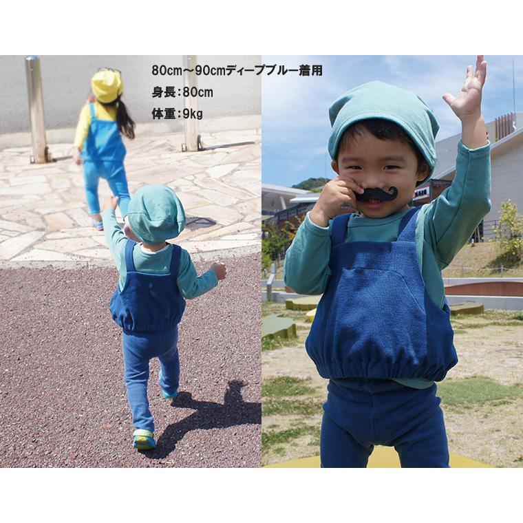 子供服トップス伸縮性ストレッチキャミ（80cm90cm95cm100cm110cm120cm）オーバーオールサロペットオールインワン2998保育園ベビー服男の子 |  | 08