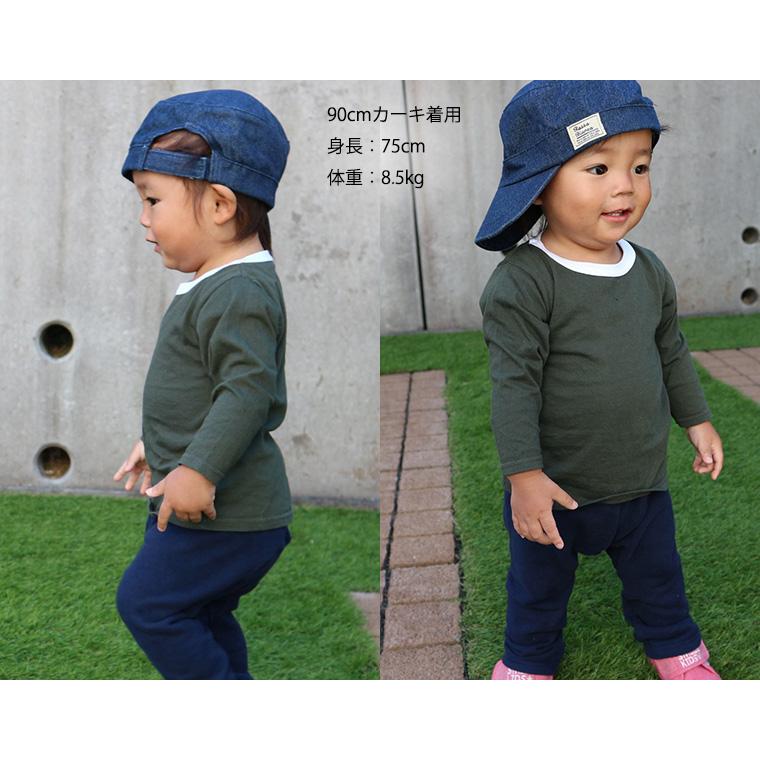 子供服 トップス 初秋やインナーに最適な薄手素材長袖Ｔシャツ保育園 0356 ベビー服  赤ちゃん |  | 13