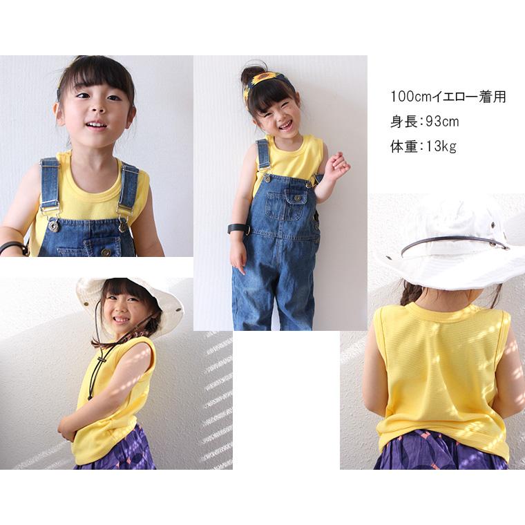 子供服トップスタンクトップ夏伸縮シンプルタンク(70cm80cm90cm95cm100cm)9714メール便可13ベビー服男の子Ｔシャツ赤ちゃん |  | 10