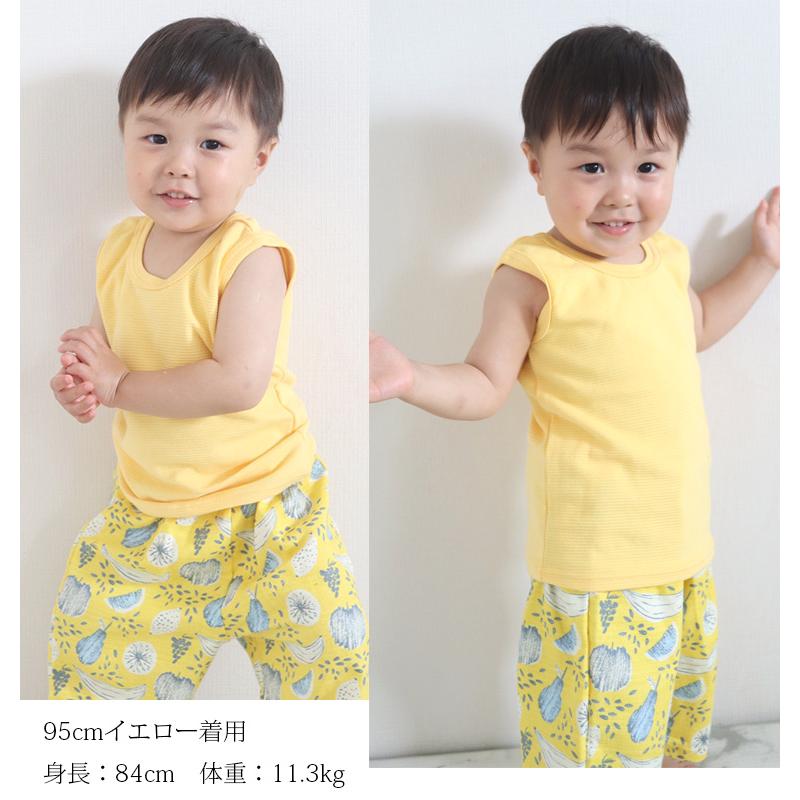 子供服トップスタンクトップ夏伸縮シンプルタンク(70cm80cm90cm95cm100cm)9714メール便可13ベビー服男の子Ｔシャツ赤ちゃん |  | 18