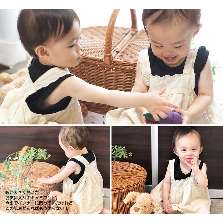子供服トップスワンピースのインナーロンパース肌着 下着 日本製 (70cm 80cm 90cm 95cm)0356ベビー服男の子新生児赤ちゃん |  | 11