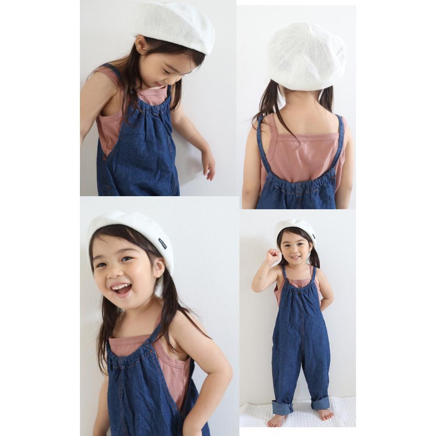 キャミソール下着肌着キッズベビー服子供服トップス　ガールくすみカラー黒グレー見せキャミ(90cm100cm110cm120cm 130cm)0356 |  | 13