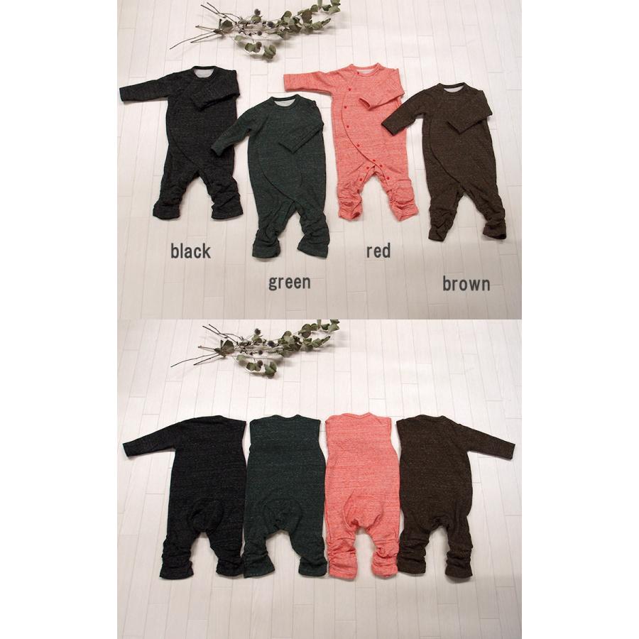 子供服 トップス やわらかい接結素材スラブ調ロンパース日本製 ベビー服  新生児 赤ちゃん |  | 01