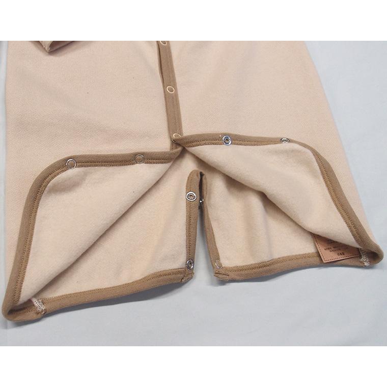 綿100％裏起毛は静電気が起きにくい スリーパー 出産祝い 子供服 80cm 90cm 95cm 100cm |  | 03