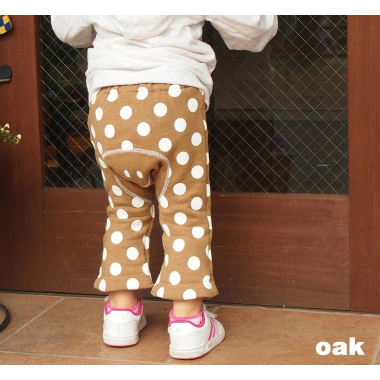 子供服 ボトムス綿100％裏毛B3229ニコちゃんデニムニット刺繍10分丈モンキーパンツ ベビー服 (80cm 90cm 95cm) |  | 02