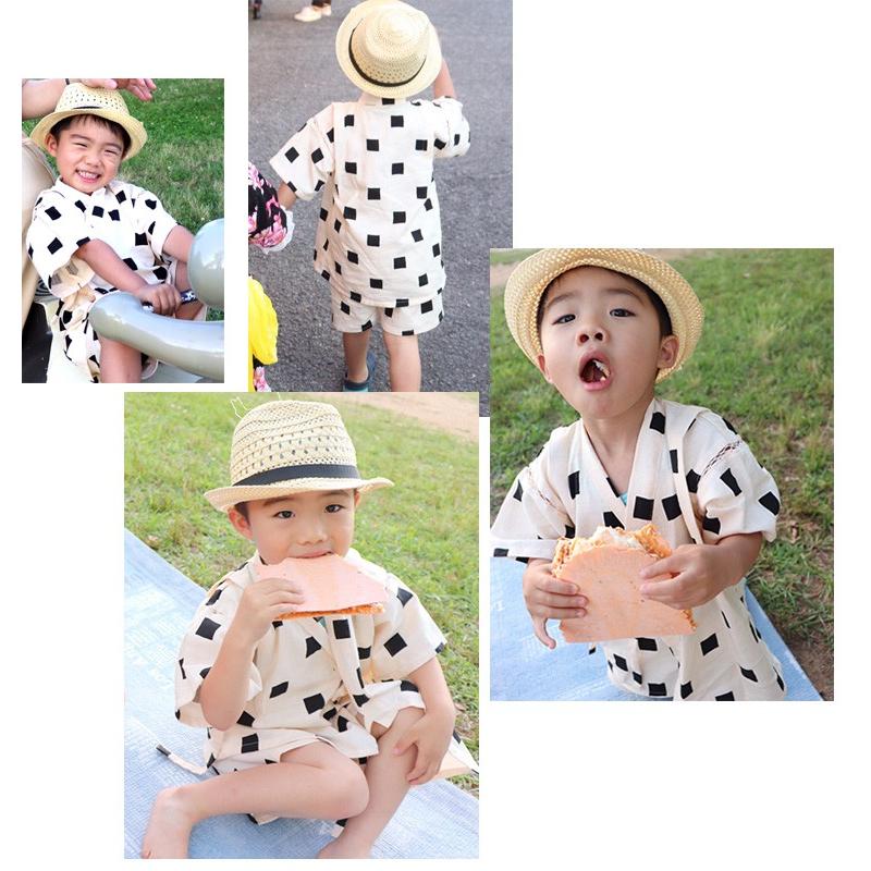子供服 甚平 日本製 浴衣 古典柄 レトロ 男の子 モンキーパンツ 80cm 90cm 100cm 110cm 出産祝い 保育園 メール便可30 854 モンキーパンツyahoo 店 通販 Yahoo ショッピング